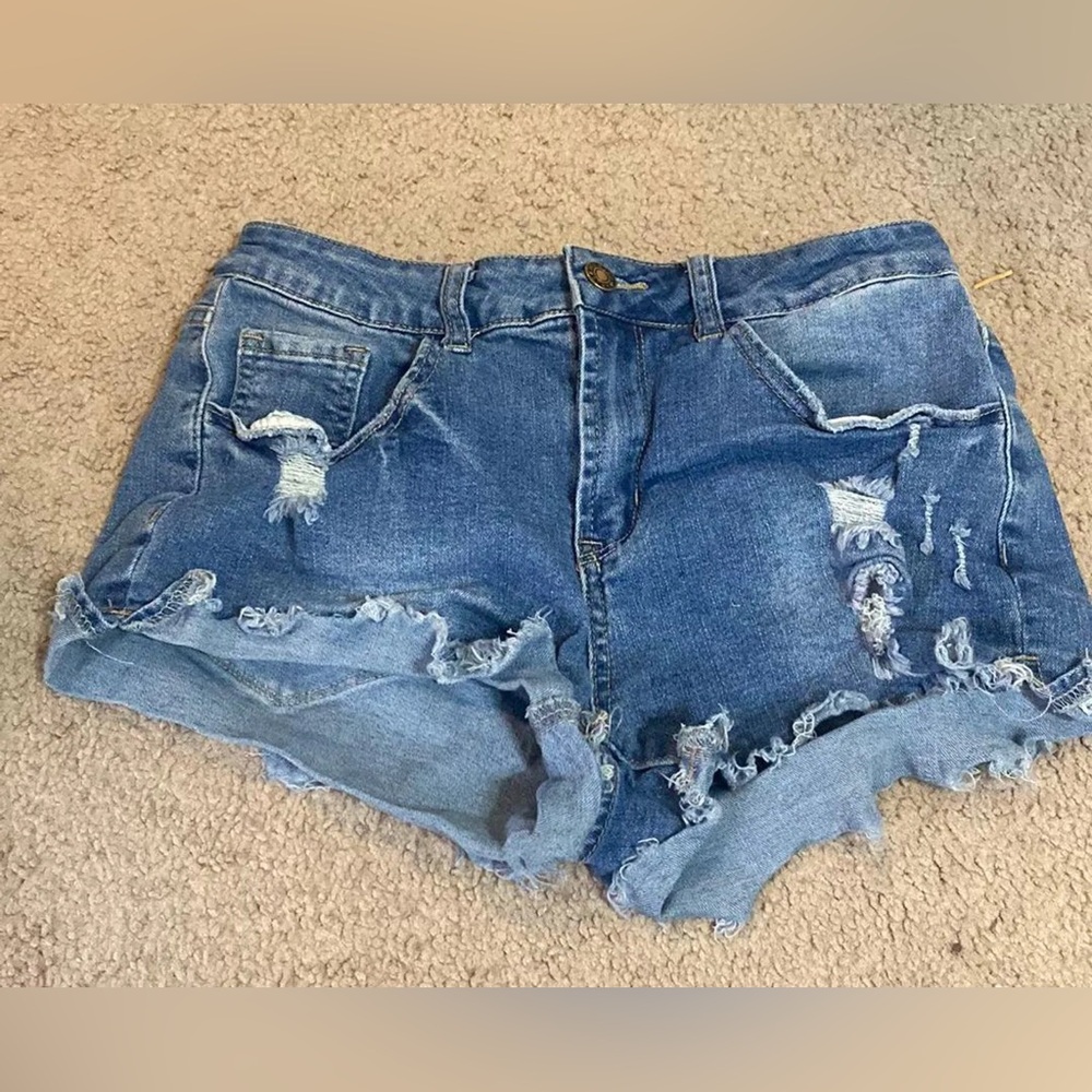 jean shorts